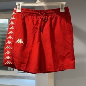 KAPPA Men’s Red Swim Shorts